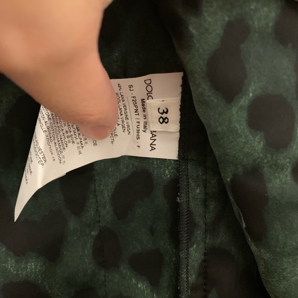 Dolce&Gabbana wool blended blazer malachite - Picture 5 of 8